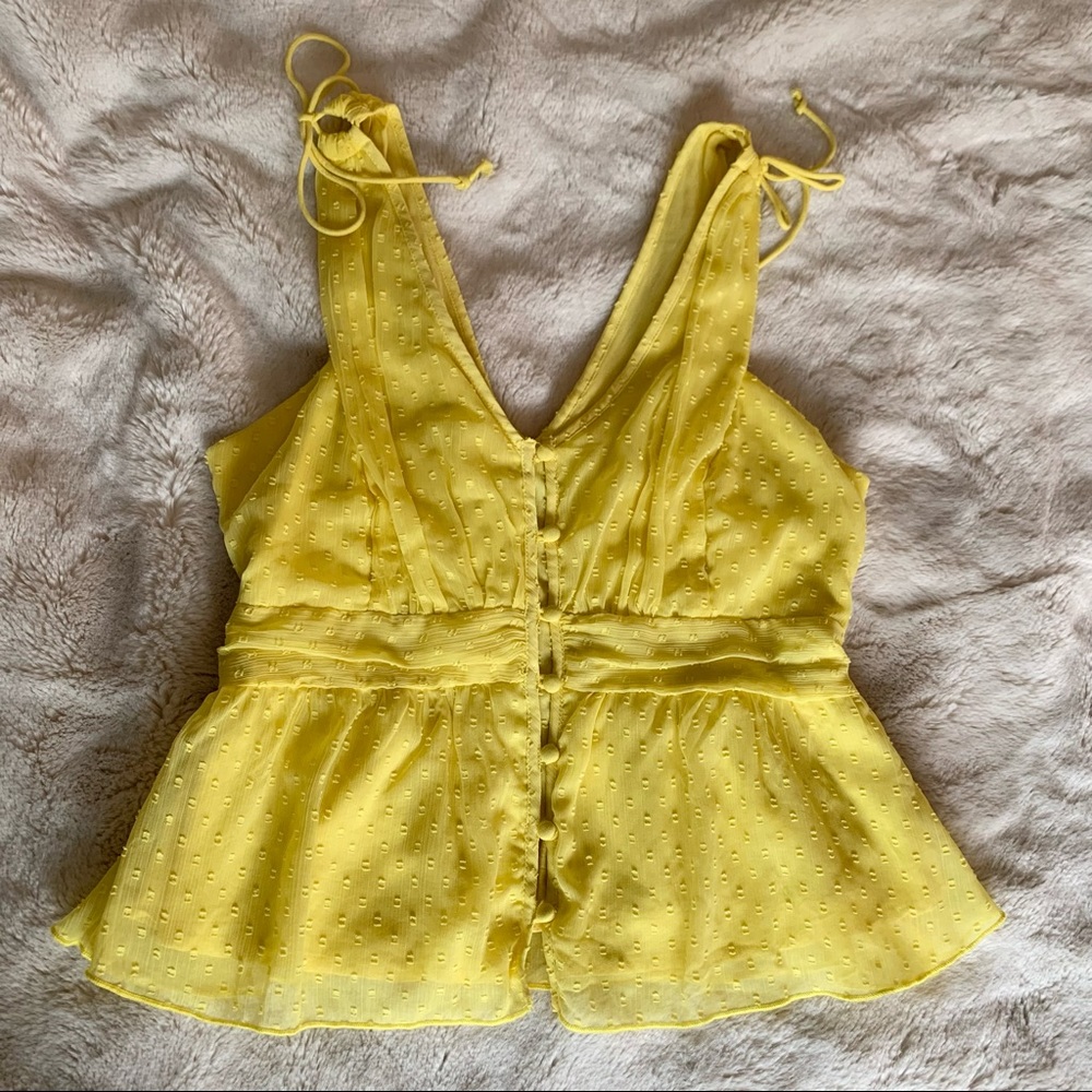 Abercrombie babydoll top